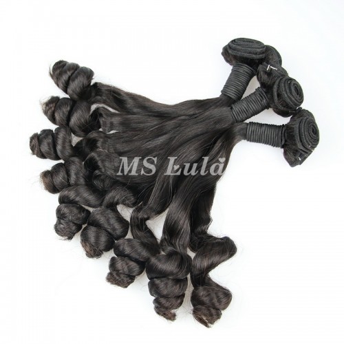 Magic Curly Double Drawn Virgin Human Hair Bundles With 4x4 Lace Closure | Human Hair Wig | Lace Front